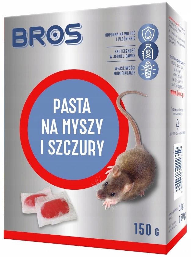 Bros PASTA 150g na Myszy i Szczury!