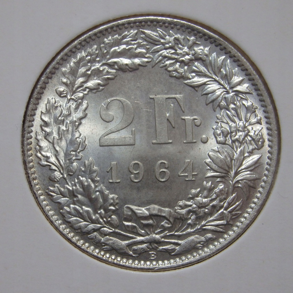 2 Franki, Szwajcaria, 1964r., X7906