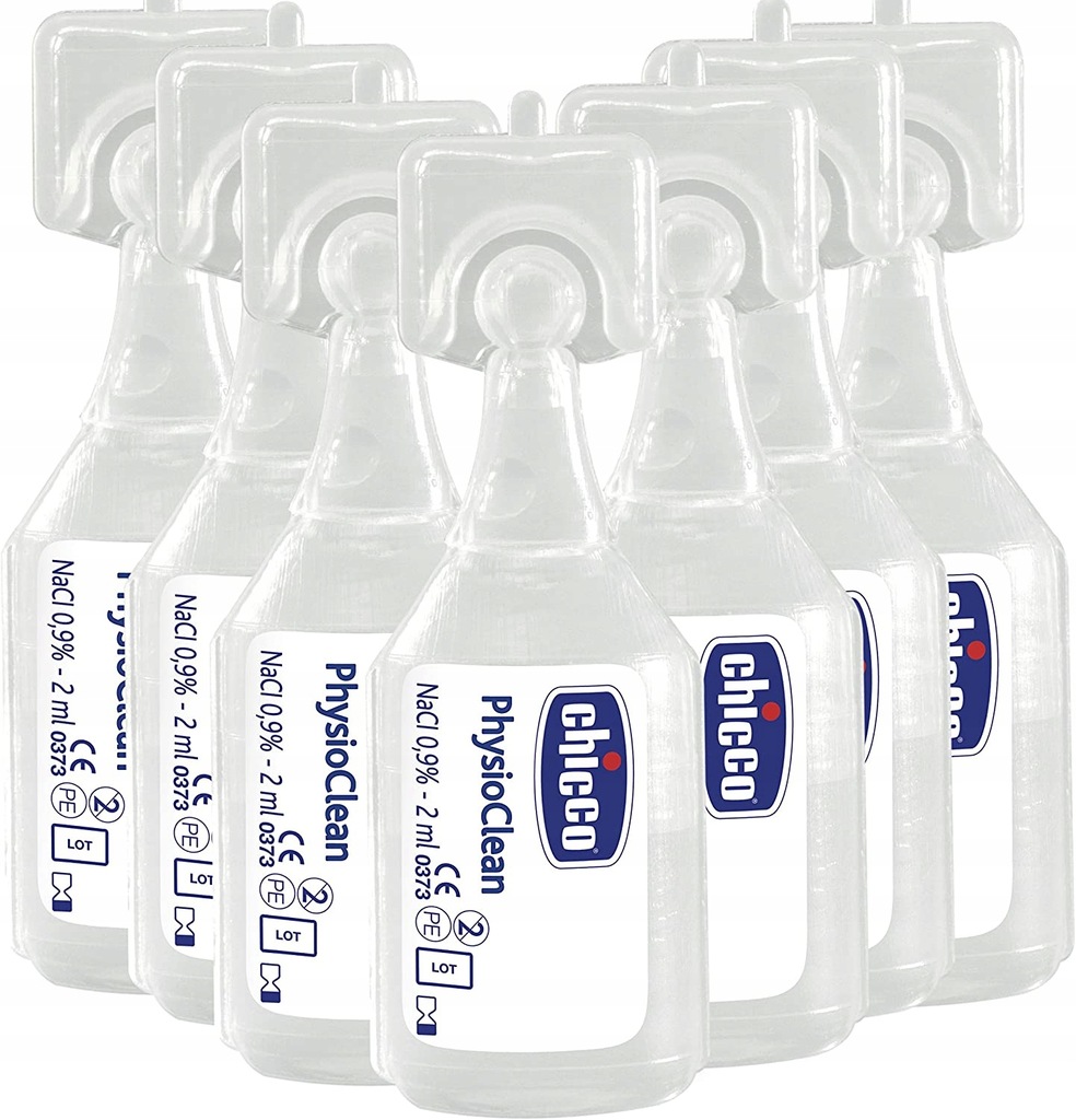 Chicco Physio Clean ampułki 2ml-33 sztuk Sól fizjo