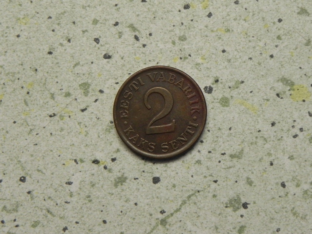6015/ 2 SENTI 1934 ESTONIA
