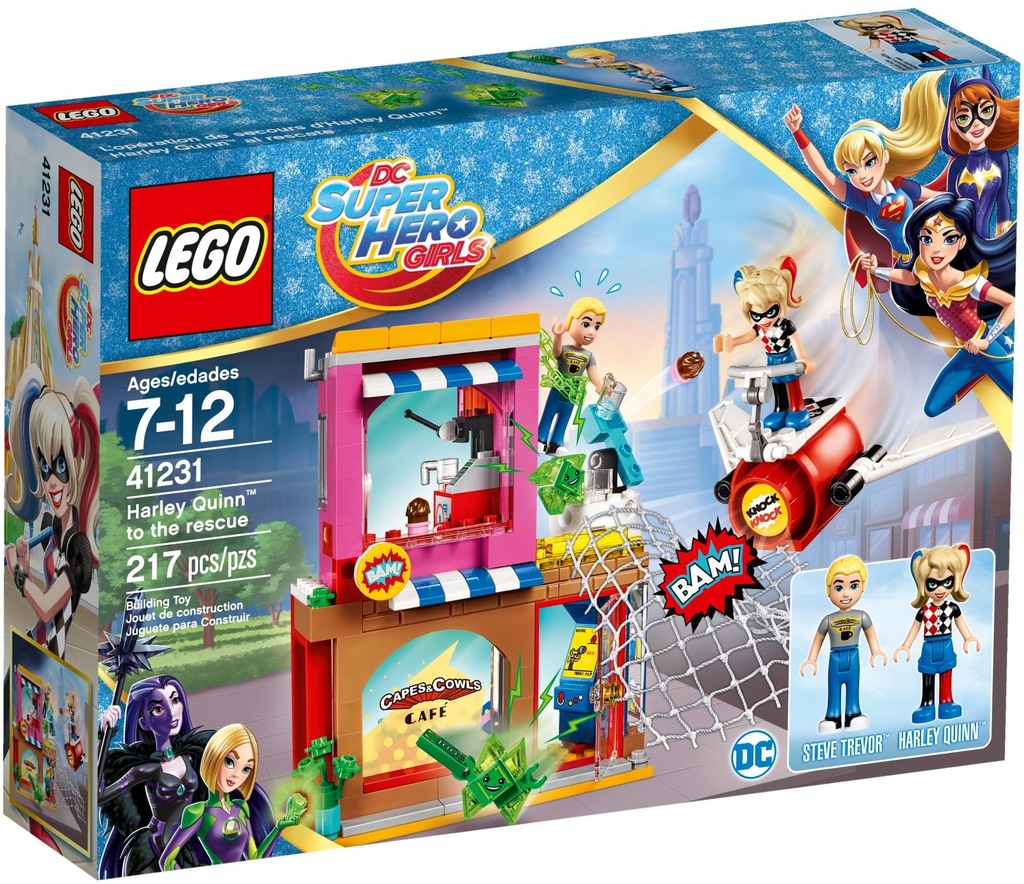 LEGO DC Super Hero Girls 41231 Harley Quinn na rat