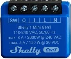 h7372 Sterownik Shelly Mini Gen3 WiFi