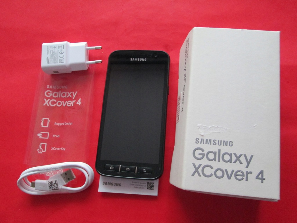 Samsung Xcover 4-Zadbany stan-zestaw-WART!