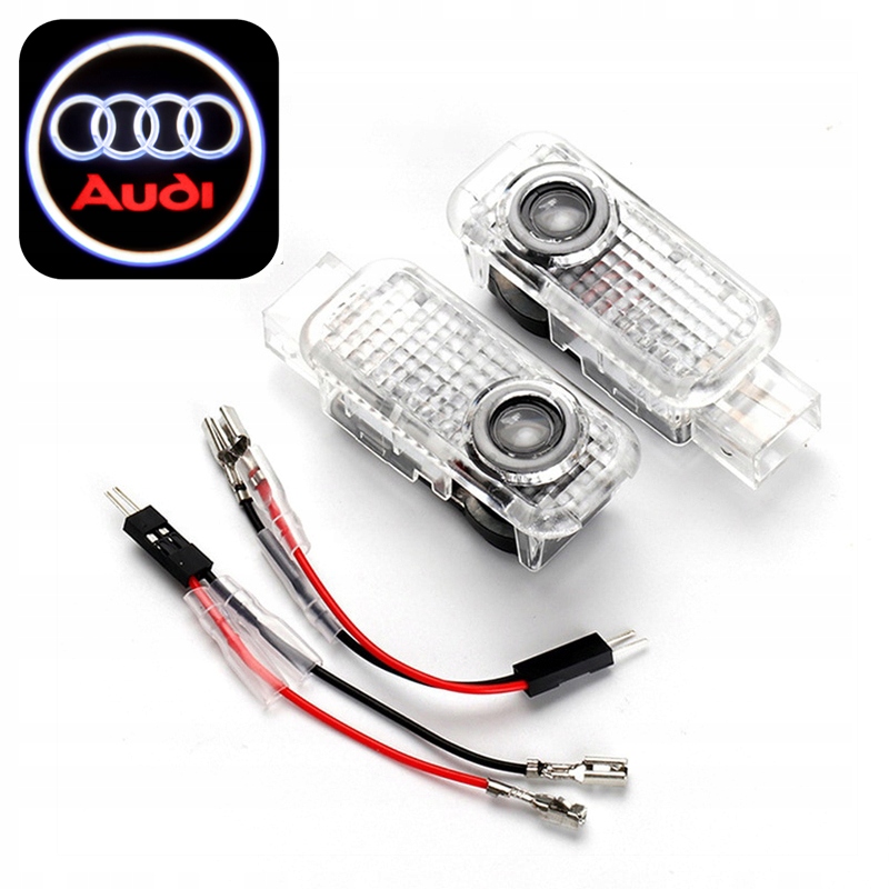 AUDI LED LOGO HD PROJEKTOR A3 A4 A5 A6 A8 Q3 Q5 Q7