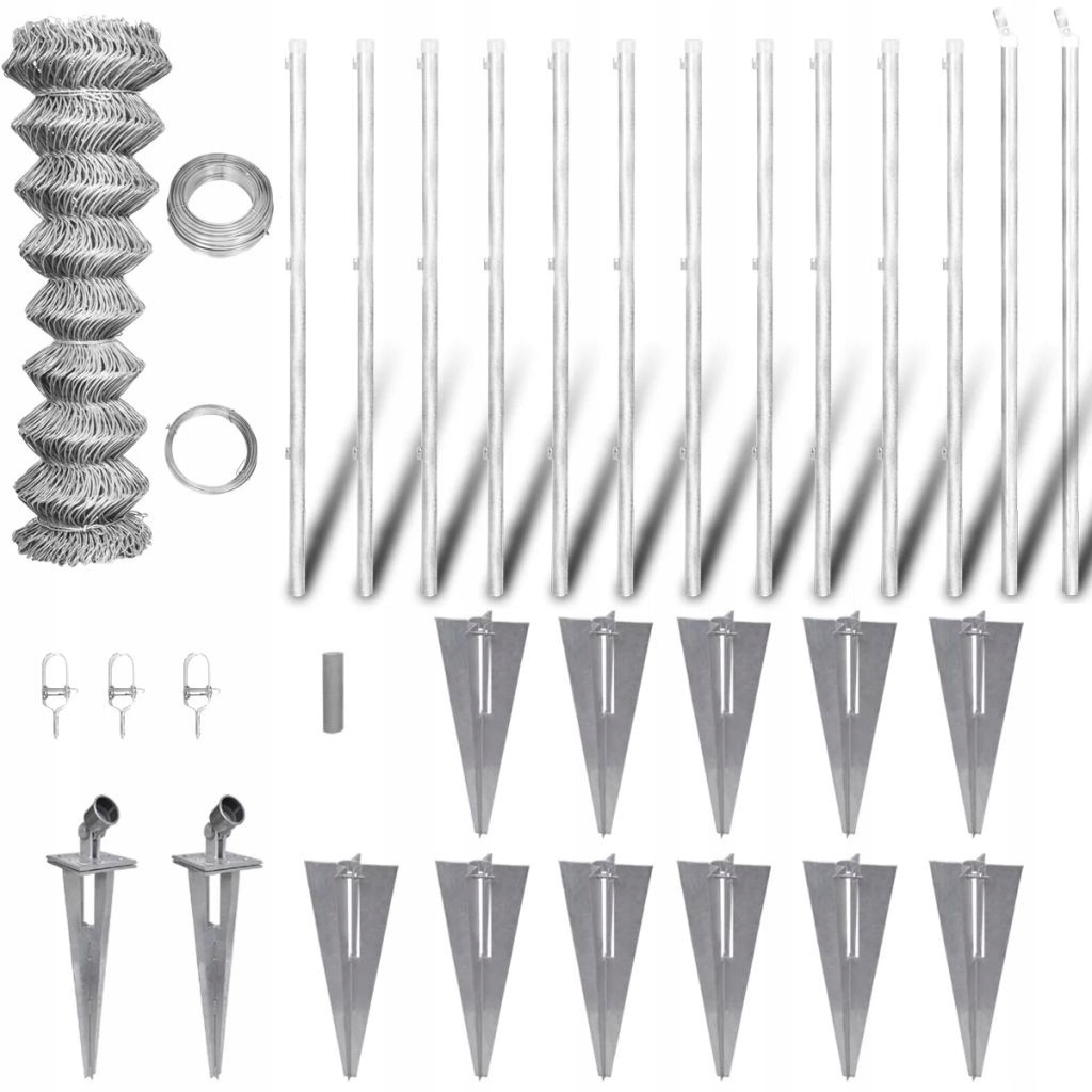 OGRODZENIE SIATKOWE PŁOT METALOWY 25x1,5m