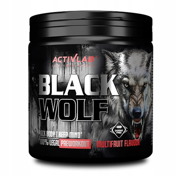 Activlab Black Wolf 300g PRZEDTRENINGÓWKA owocowy