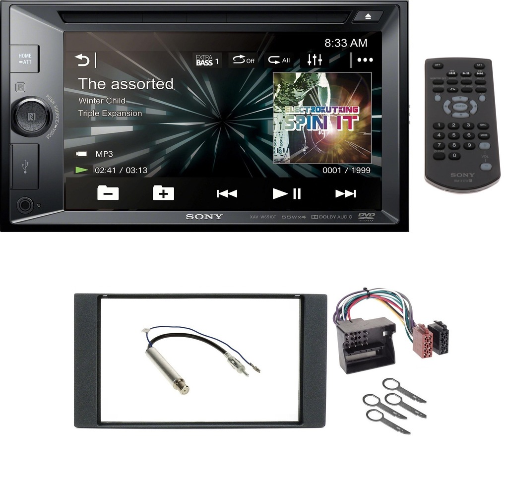 SONY XAVW651BT RADIO BLUETOOTH FORD FOCUS CMAX 7383312285