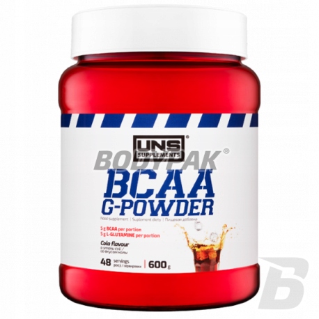 UNS BCAA G-Powder 600g / cola UNS