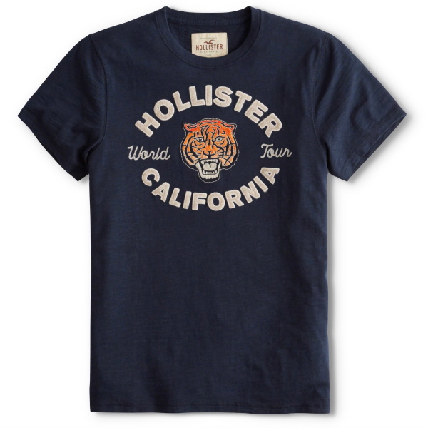 Hollister Applique Logo Tee S/M