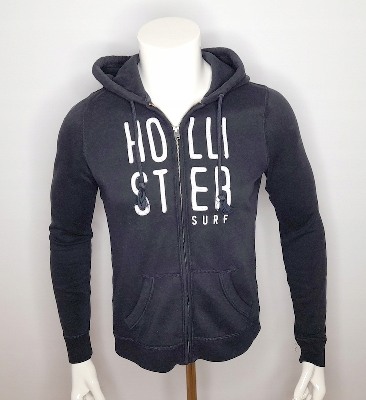 HOLLISTER CALIFORNIA BLUZA ORYGINAL ZAMEK KAPTUR M