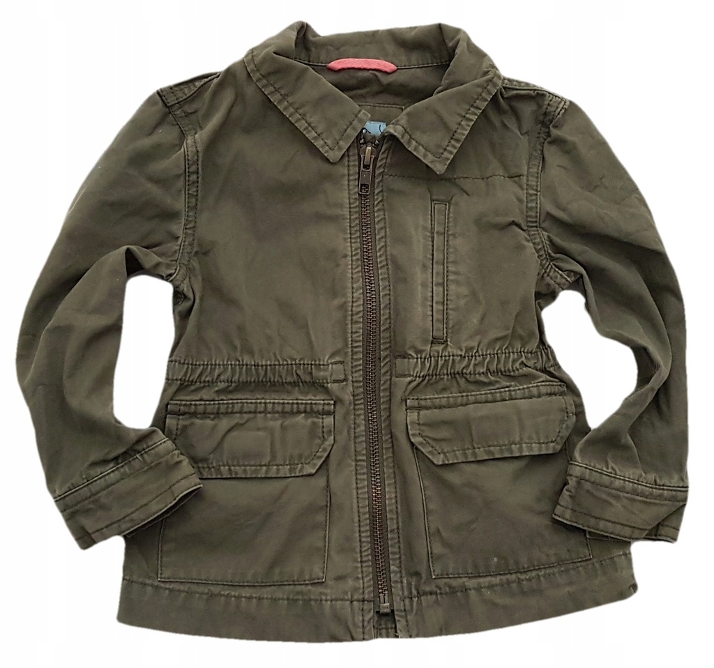 BABY GAP*Wiosenno-letnia kurteczka khaki*92 2L