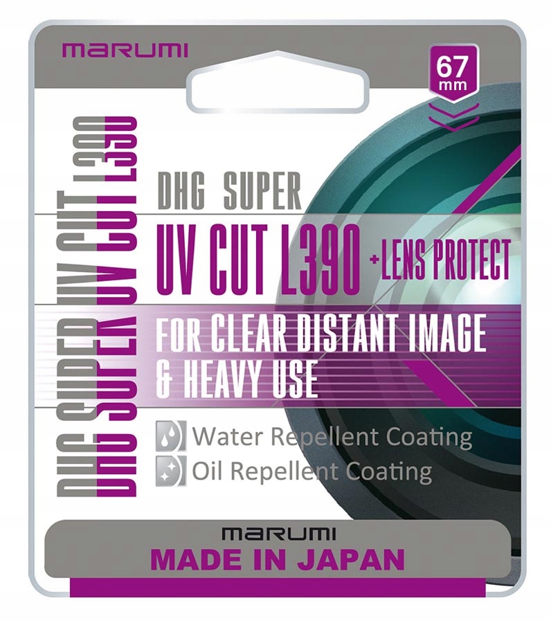 Filtr UV Marumi Super DHG UV (L390) + Protect 67 mm