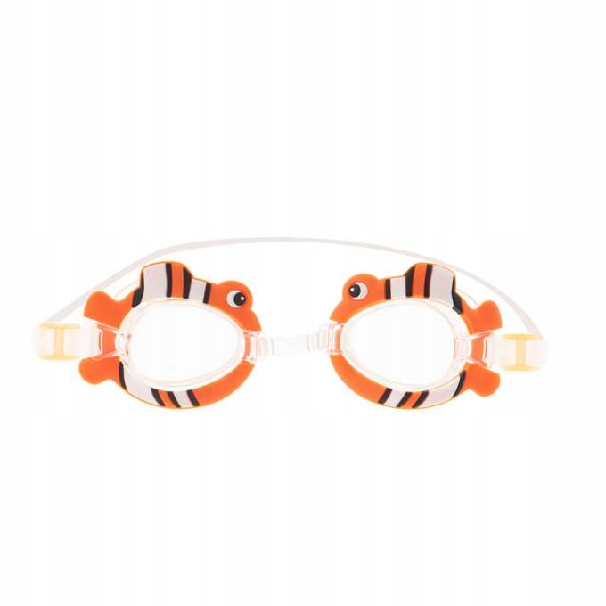 Gogle okulary do nurkowania pomarańczowe ryba