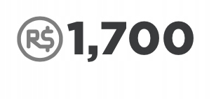 ROBUX ROBLOX 1700 RS DOŁADOWANIE SZYBKIE ZASILENIE