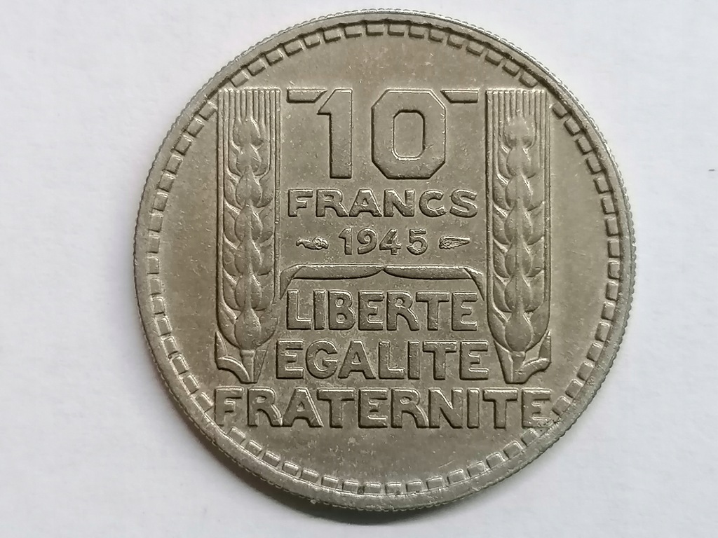 1) FRANCJA 10 FR 1945r