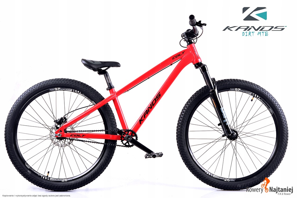 ROWER DIRT 26 KANDS COLT 2XT hydr. czerwony 2021 11251723557