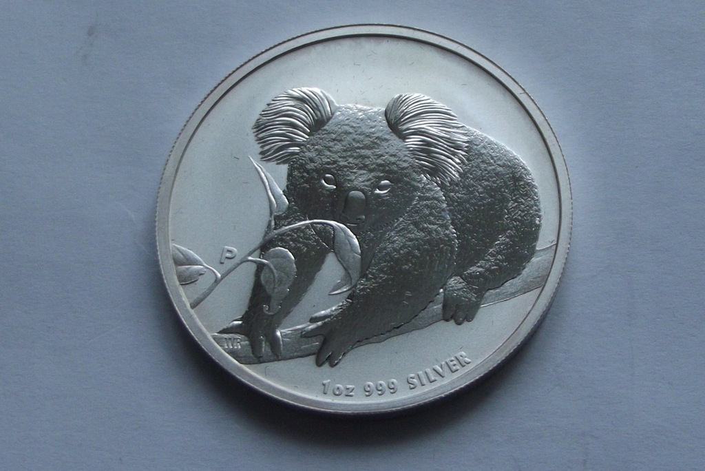 AUSTRALIA 1 DOLAR 2010 KOALA 1 oz AG UNC