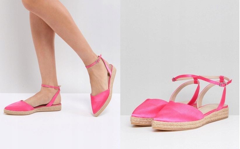 B1F008 SATYNOWE ESPADRYLE__37