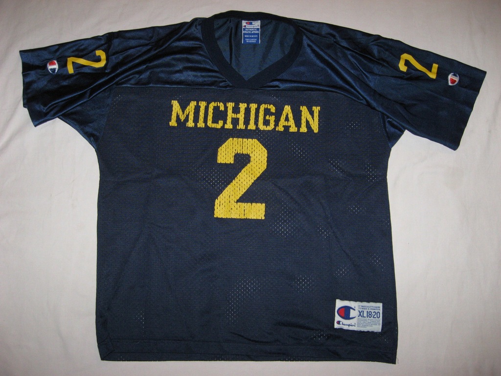 Koszulka futbol amerykański Michigan 12 Champion