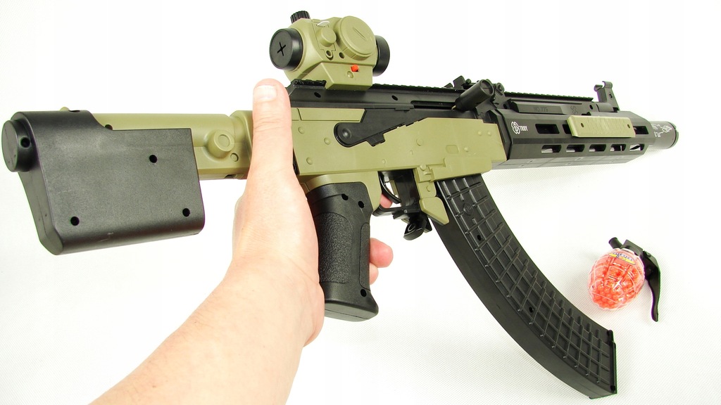 AK47 NOVESKE KX5 Karabin Karabiny Pistolet ASG - 9227833098