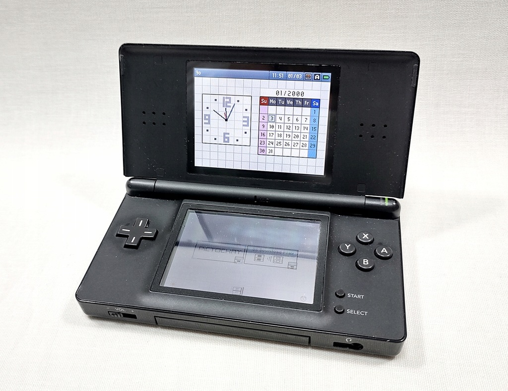Nintendo DS Lite USG-001 Czarna Okazja D