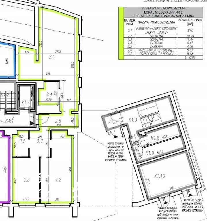 Komercyjne, Kraków, Łagiewniki, 92 m²