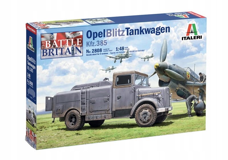 ITALERI 2808 1:48 OPEL BLITZ TANKWAGEN Kfz.385