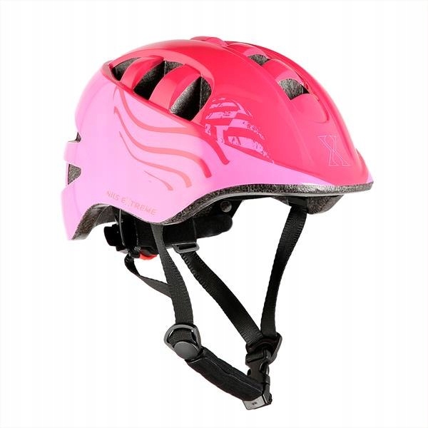 MTW08 RÓŻOWY ROZM. XS (48-55CM) KASK DZIECIĘCY NIL