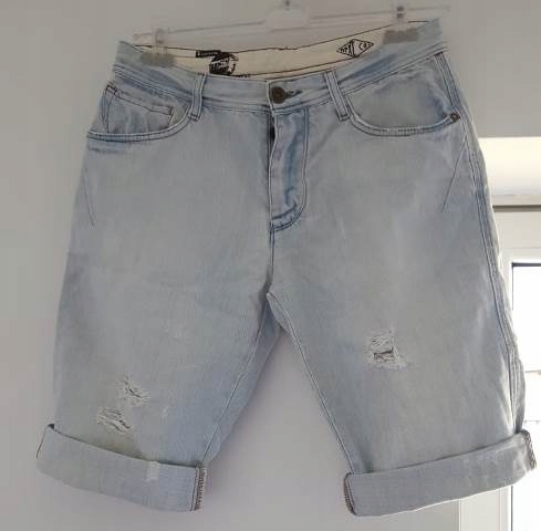 KRÓTKIE SPODENKI JEANS 32/42 FIRMY NEXT