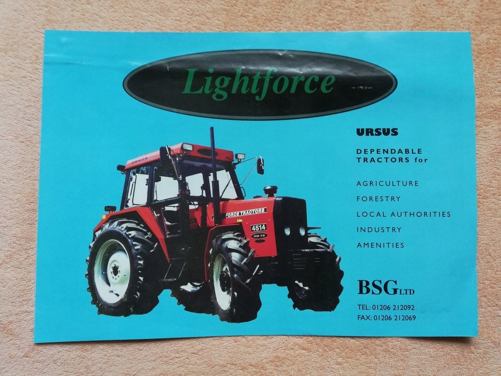 Prospekt URSUS Lightforce