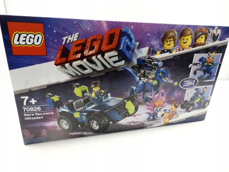 LEGO MOVIE 70826 TERENÓWKA REXA