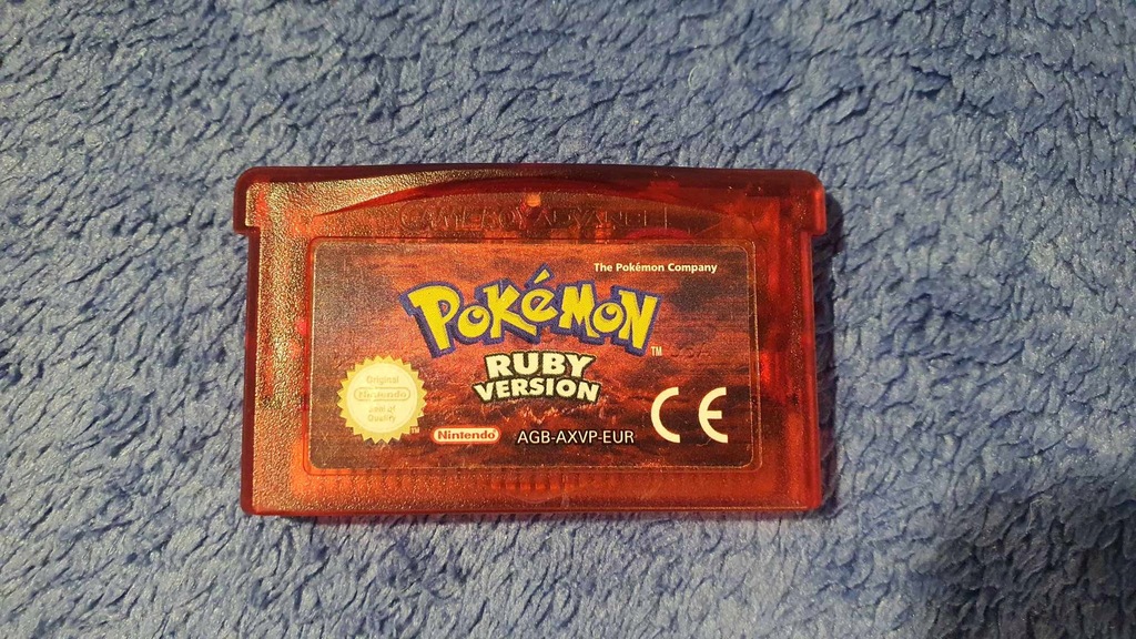 Pokemon Ruby Version (English) - Game Boy Advance *authentic&tested*