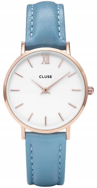 Zegarek damski CLUSE niebieski CL30046 WYPRZEDAŻ