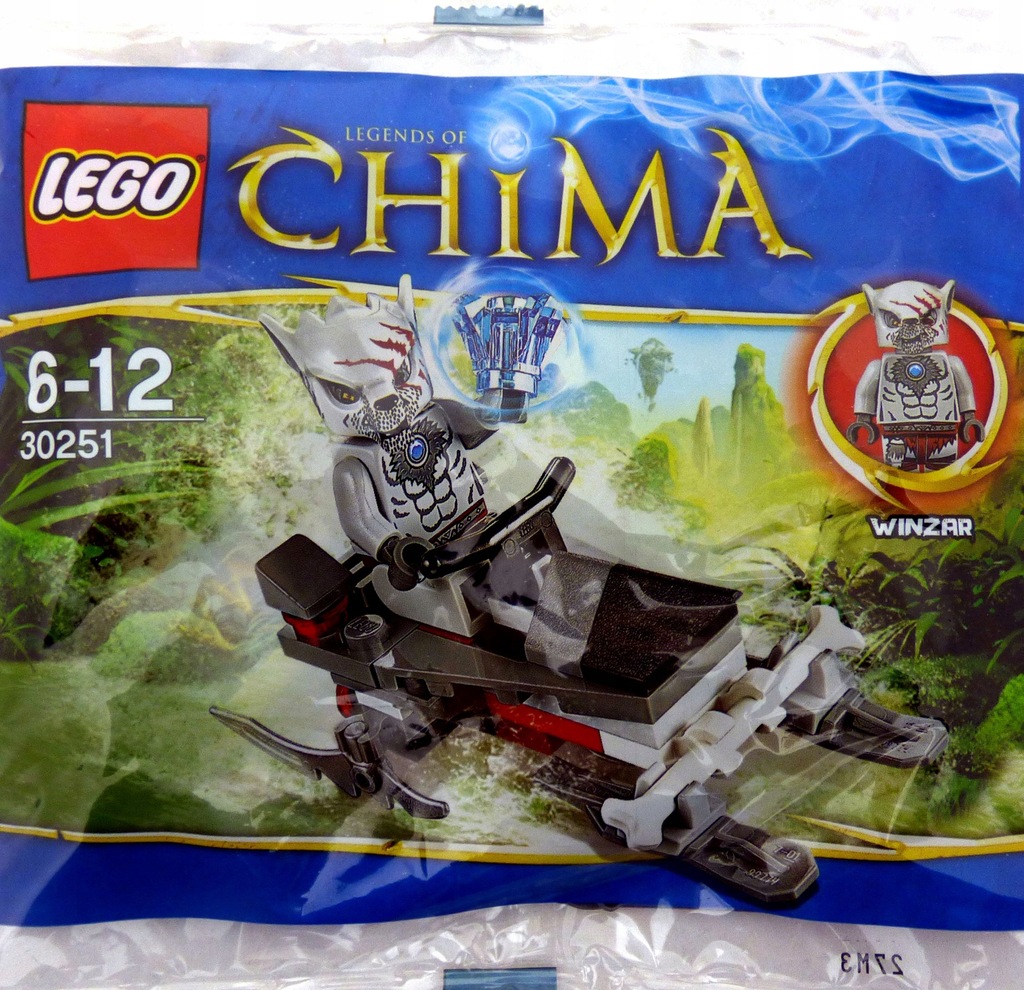LEGO Chima 30251 Winzar's Pack Patrol polybag NOWY