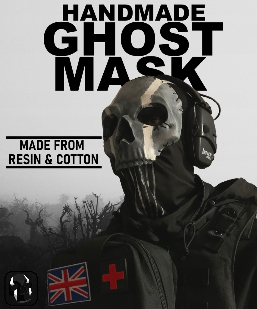Maska Ghost Call of Duty Modern Warfare (mask)