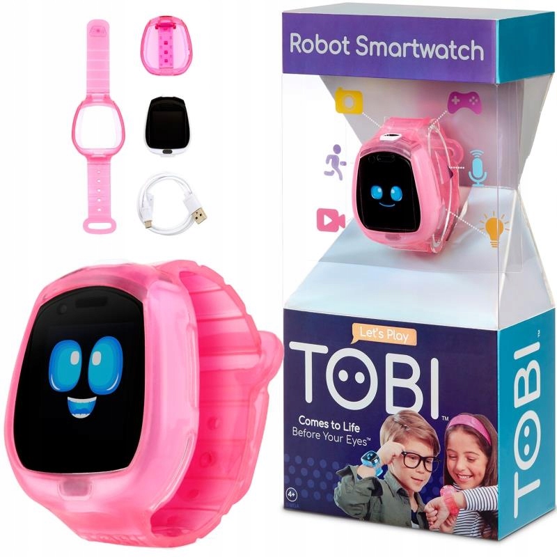 LITTLE TIKES Zegarek Robot Tobi SmartWatch Gry Vid