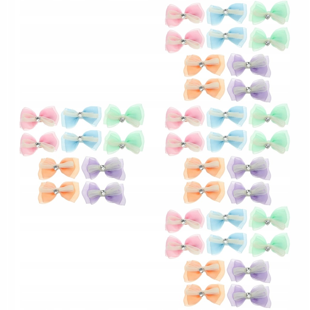 Tulle Butterfly Hair Clip Clips Colorful Girls