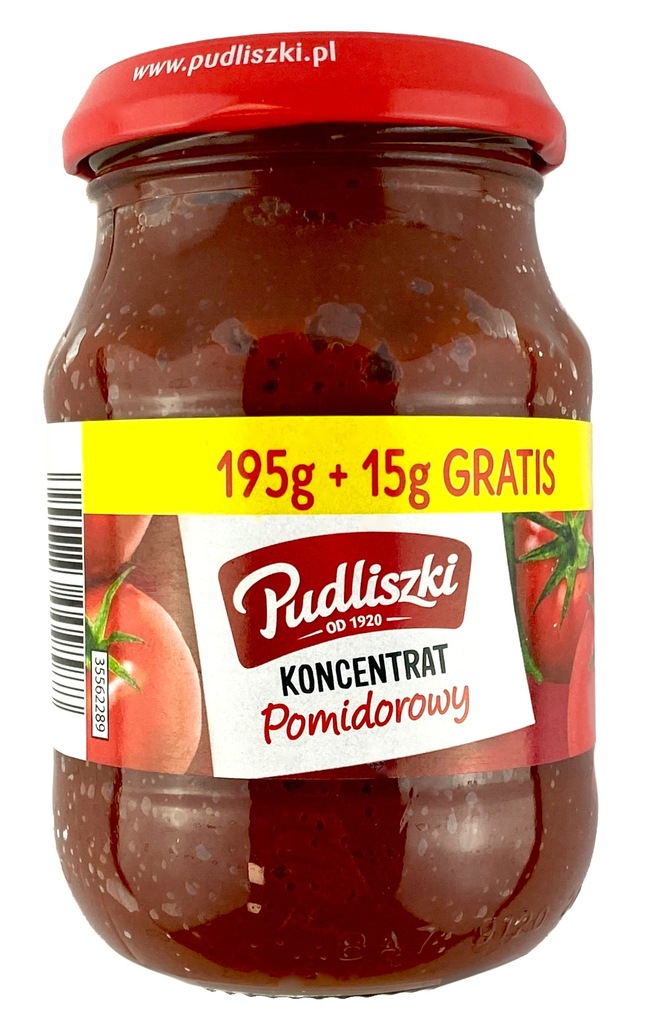 KONCENTRAT POMIDOROWY 30% PUDLISZKI 195g + 15g