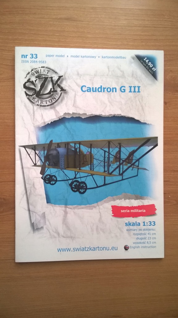 Samolot Caudron G III