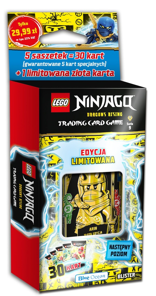 LEGO NINJAGO TCG SERIA 9 BLISTER [FIGURKA]