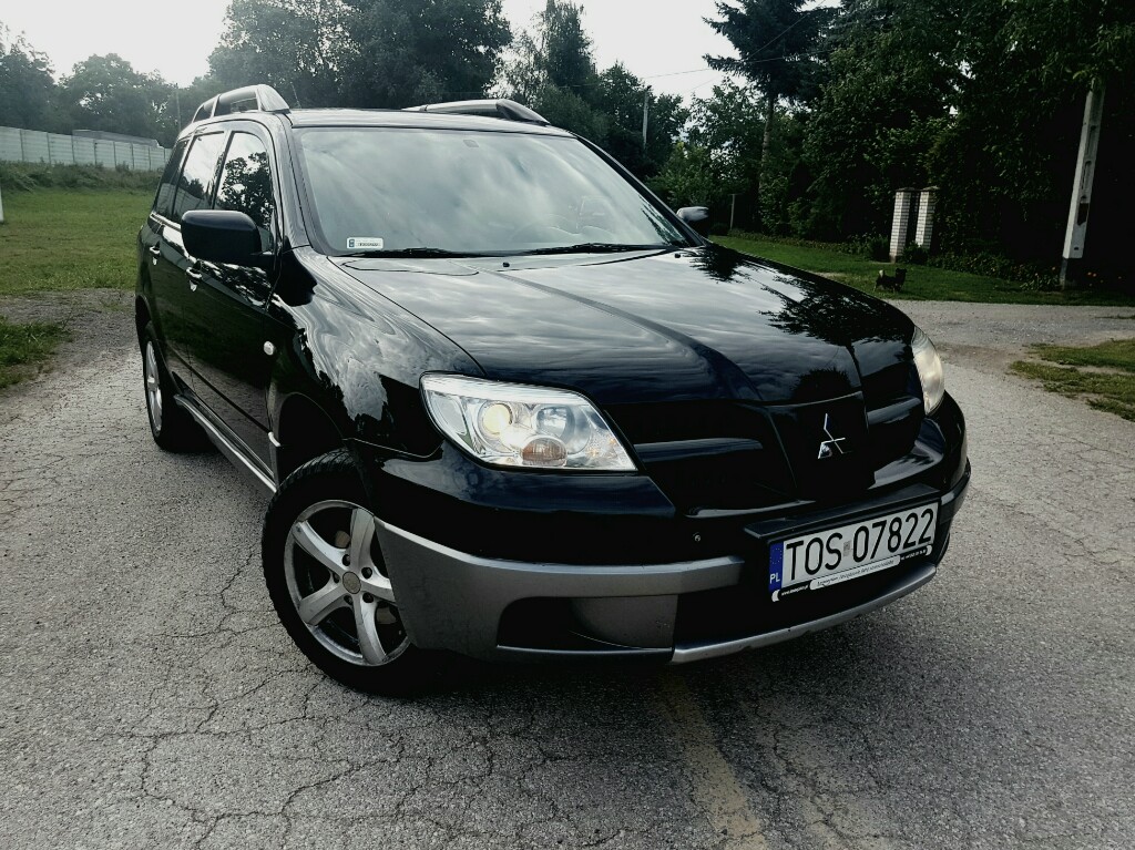 ZADBANY MITSUBISHI OUTLANDER 2006r. 2.0 BENZYNA+LP