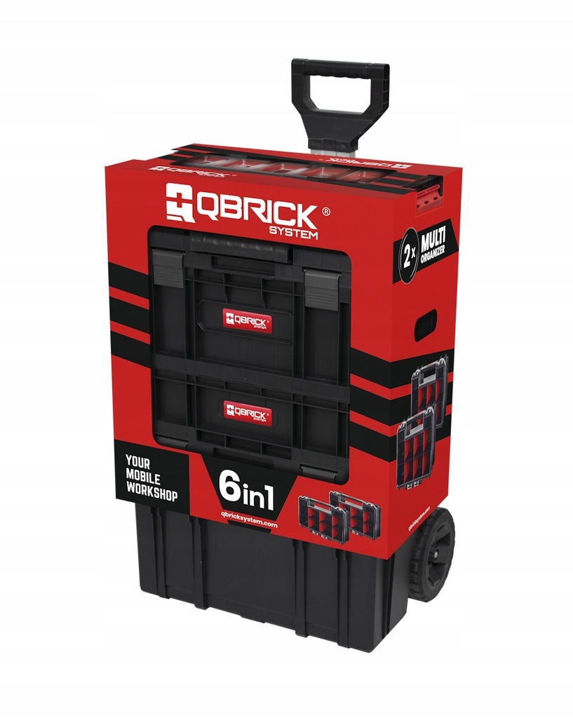 Купить Модульный ящик для инструментов Qbrick Two Cart 6in1: отзывы, фото, характеристики в интерне-магазине Aredi.ru