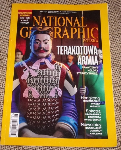 National Geographic Polska - nr 6/2012 - kultowy profesjonalny miesięcznik