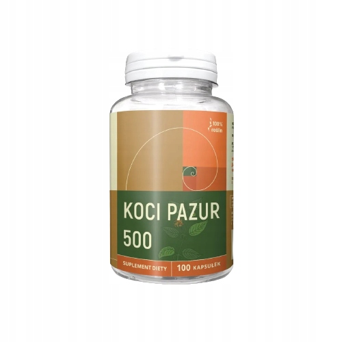 Koci pazur - vilcacora 500 mg x 100 kapsułek NANGA