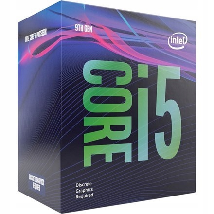 Intel i5-9500F, 4.40 GHz, 1151, Processor threads