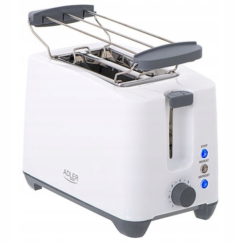 Adler Toaster AD 3216 Power 750 W, Number of slots