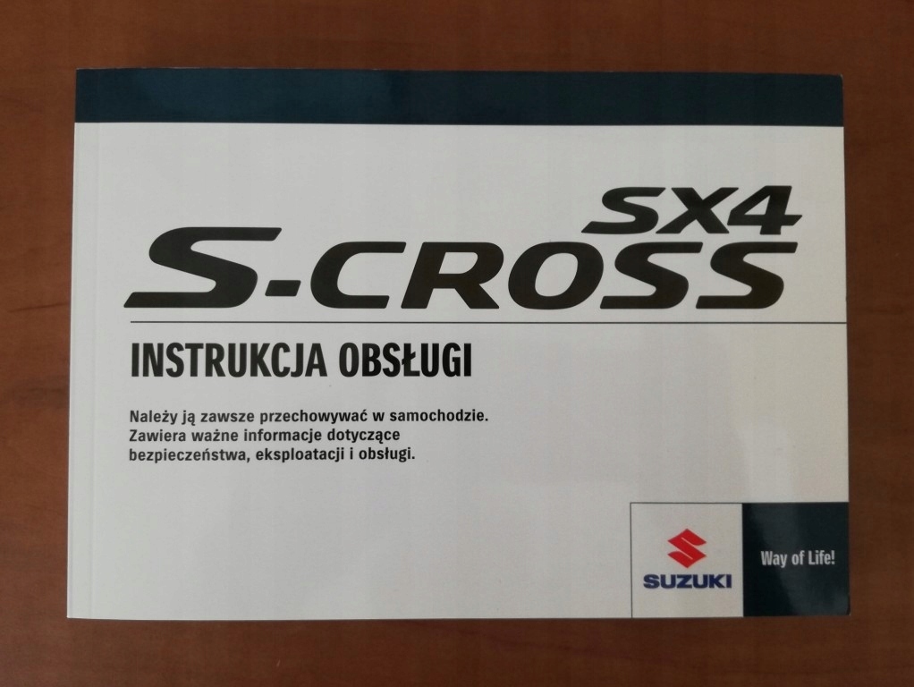 SUZUKI S-CROSS instrukcja obsługi + KS SERWISOWA