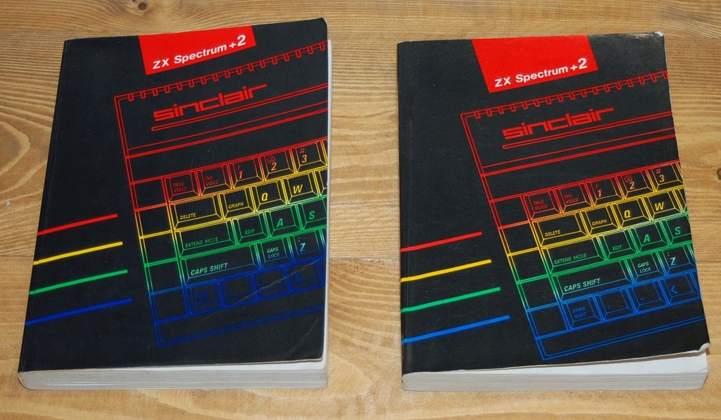 SINCLAIR ZX SPECTRUM +2 KSIĄŻKA