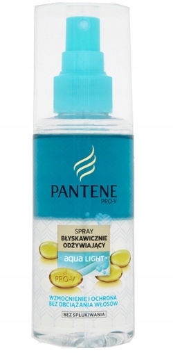 Купить КОНДИЦИОНЕР МГНОВЕННЫЙ КОНДИЦИОНЕР PANTENE AQUA LIGHT SPRAY: отзывы, фото, характеристики в интерне-магазине Aredi.ru