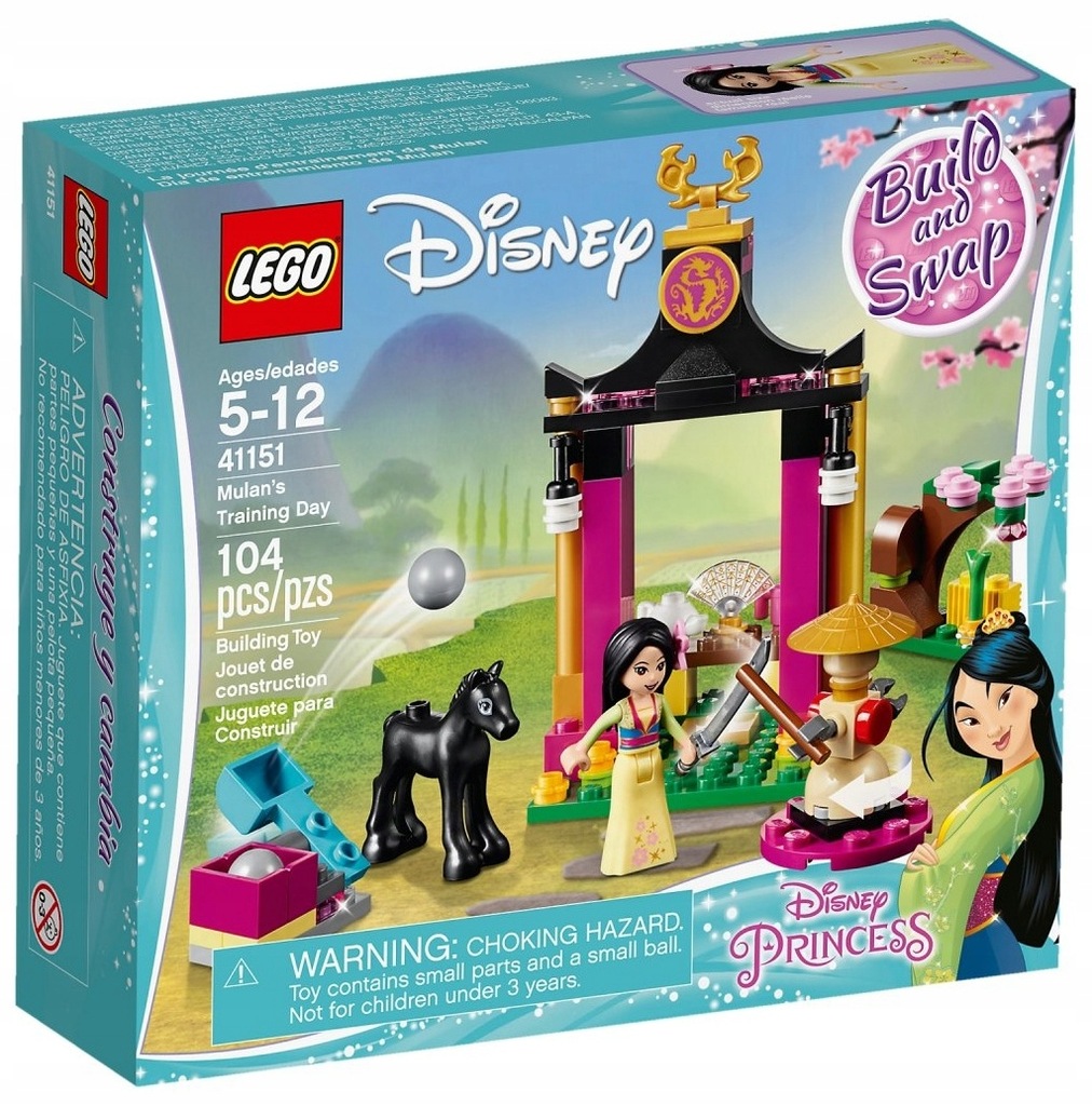 LEGO DISNEY 41151 SZKOLENIE MULAN ŹREBAK NOWY